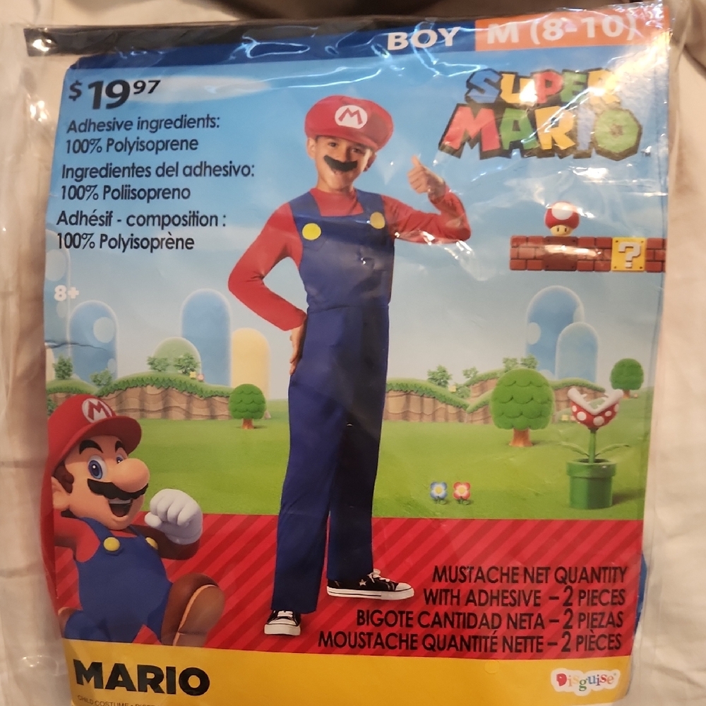 Kids Mario Costume